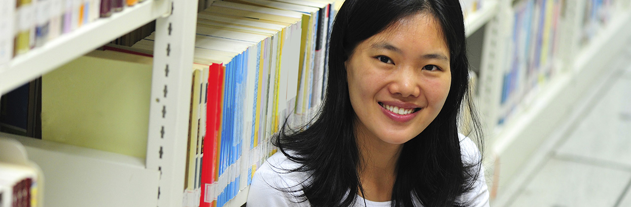 Student In Library